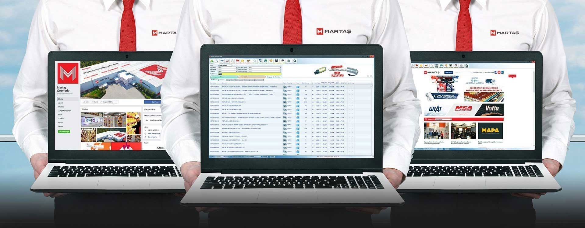 Martaş Otomotiv B2B Sistem