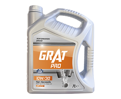 GRAT PRO 10W/30 SEMI-SYNTHETIC MOTOR OIL 7L