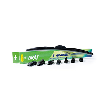 GRAT HIBRIT FLAT WIPER BLADE WITH