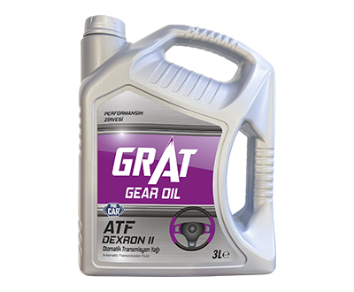 GRAT GEAR OIL ATF DEXRON II - OTOMATİK TRANSMİSYON YAĞI 3L
