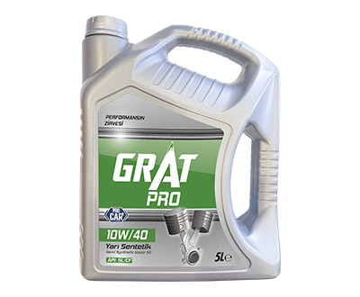 GRAT PRO 10W/40 SEMI-SYNTHETIC MOTOR OIL 5L