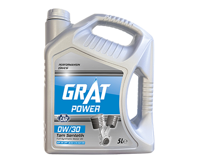 GRAT POWER 0W/30 FULLY SYNTHETIC MOTOR OIL 5L