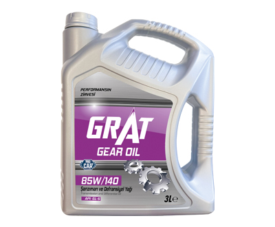 GRAT GEAR OIL 85W/140 ŞANZIMAN VE DEFRANSİYEL YAĞI