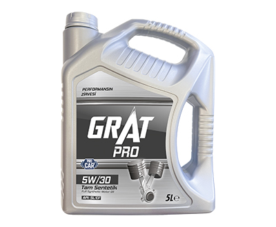 GRAT PRO 5W/30 FULLY SYNTHETIC MOTOR OIL 5L