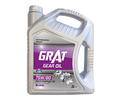 GRAT GEAR OIL 75W/80 DİŞLİ VE TRANSMİSYON YAĞI 3L