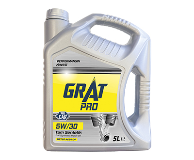 GRAT 5W/30 FULLY SYNTHETIC MOTOR OIL 5L