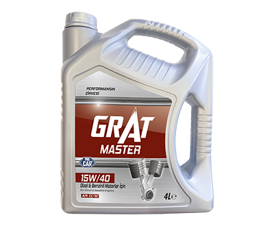 GRAT MASTER 15W/40 DIESEL AND GASOLINE MOTOR OIL