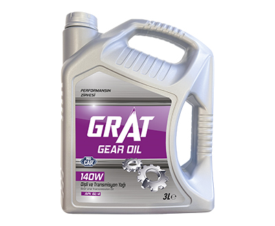 GRAT GEAR OIL 140W GEAR AND TRANSMISSION OIL 3L