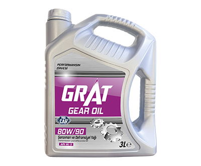 GRAT GEAR OIL 80W/90 ŞANZIMAN VE DİFRANSİYEL YAĞI 3L