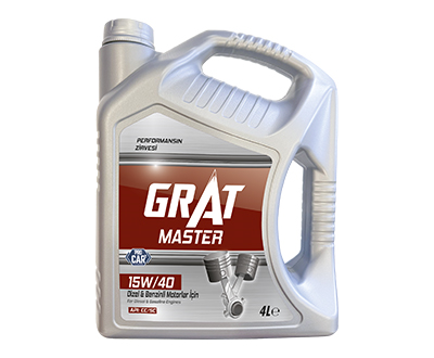 GRAT MASTER 15W/40 DİZEL & BENZİNLİ MOTOR YAĞI
