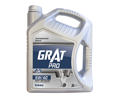 GRAT PRO 5W/40 FULLY SYNTHETIC MOTOR OIL 5L